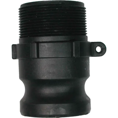 1" Polypropylene Camlock Fitting - Male Coupler x MPT Thread