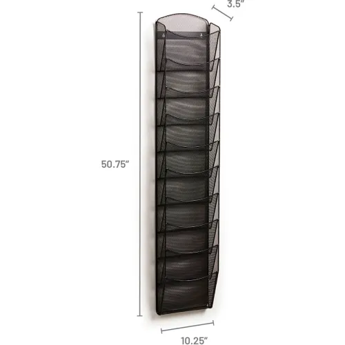 10 Pocket Onyx Magazine Rack