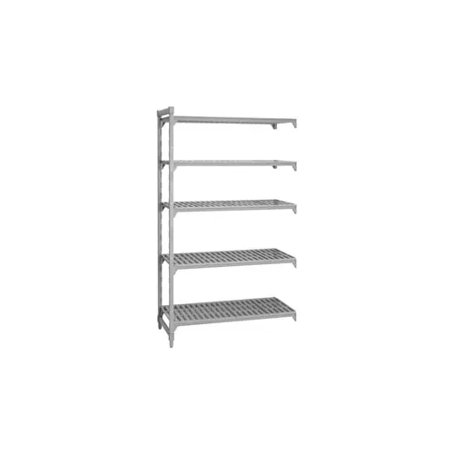 Camshelving® Premium Add-On Unit - 5 Vented Shelves 24x42x72