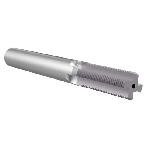 Allied Machine and Engineering TM08656CHM | #2-56 UN Size x 1.65mm Diameter x 3.00mm Shank x 39.00mm OAL 3 Flute TiAIN Coated Helical Flute Thread Mill