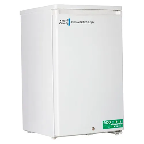 American Biotech Supply Standard Freestanding Undercounter Freezer, 4 Cu. Ft., Solid Door