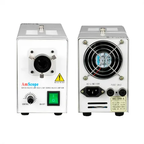 AmScope HL250-A 150W Fiber Optical Microscope Illuminator Light Box