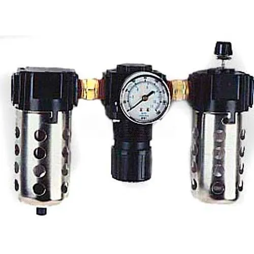 Arrow 1/2" FRL N33454W, Gauge, Metal Bowl W/Sight, Manual & Ultra Fog Lubricator