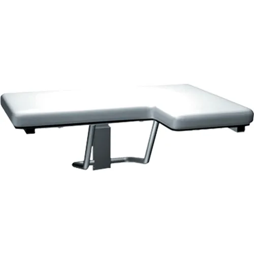 ASI® Folding Shower Seat with Sponge Cushion - Left Hand Seat - 10-8205-L