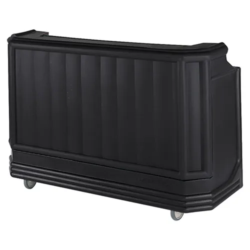 Cambro BAR730110 - Large Size, Bottle Service, Standard Decor, Black