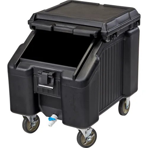 Cambro ICS100L110 - Ice Caddies, Black, 100 Lbs. Cap.