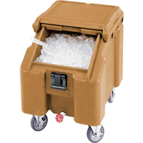 Cambro ICS100L4S157 - Ice Caddies, Beige, 100 Lbs. Cap.