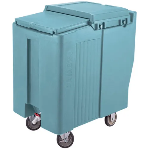 Cambro ICS125T401 - Ice Caddy, Slate Blue, 125 Lbs. Cap., Tall