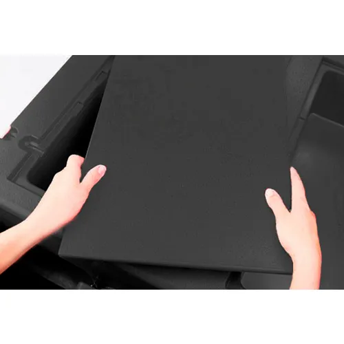 Cambro WCR1220110 - Vending Cart Cover for Food well, Full Size (13" x 21"), Black