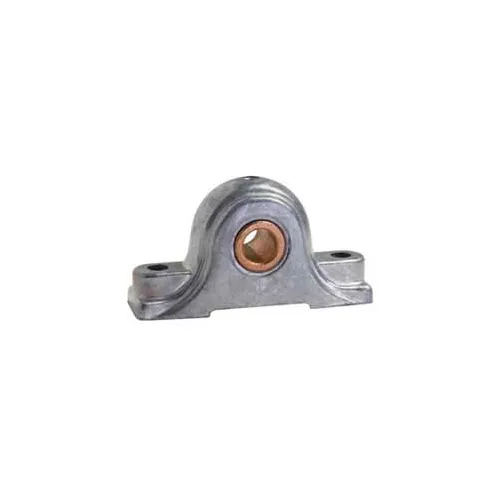 Clesco, Pillow Block Bronze Bearing, PBDC-BR-075, Rigid, Die Cast Zinc Housing, 3/4" Bore