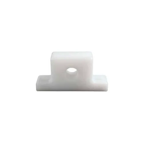 Clesco, Pillow Block UHMW-PE Bearing, PBUH-UH-050, Solid-Rigid, Housing, 1/2" Bore