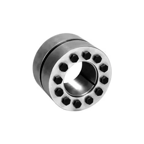 Climax Metal, Metric Keyless Rigid Coupling, C600M-55, C600 Series, Steel, 55mm Shaft