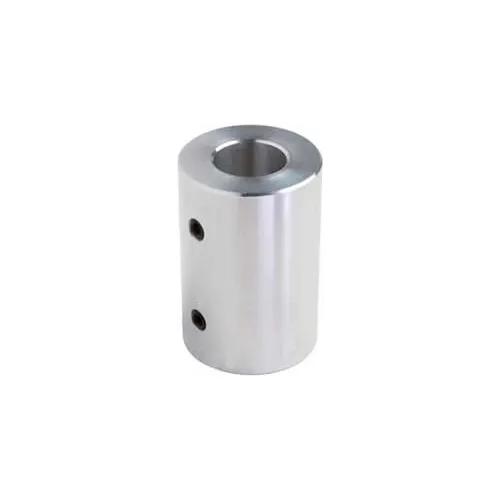 Climax Metal, Set Screw Coupling, RC-050-A, RC Series, Aluminum, 1/2" Bore, 1"OD