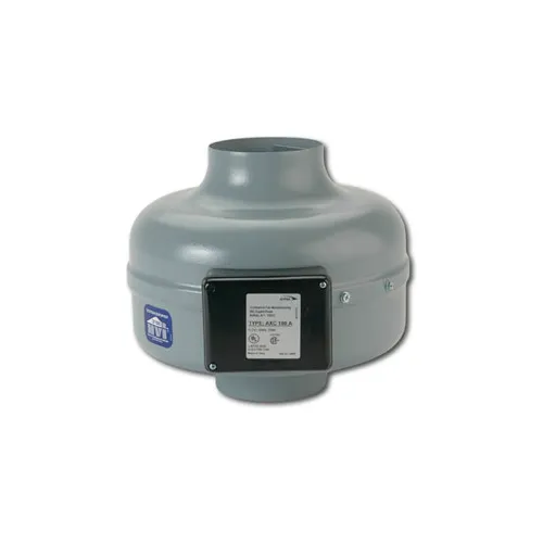 Continental Fan AXC100B In-Line Duct Fan 4"