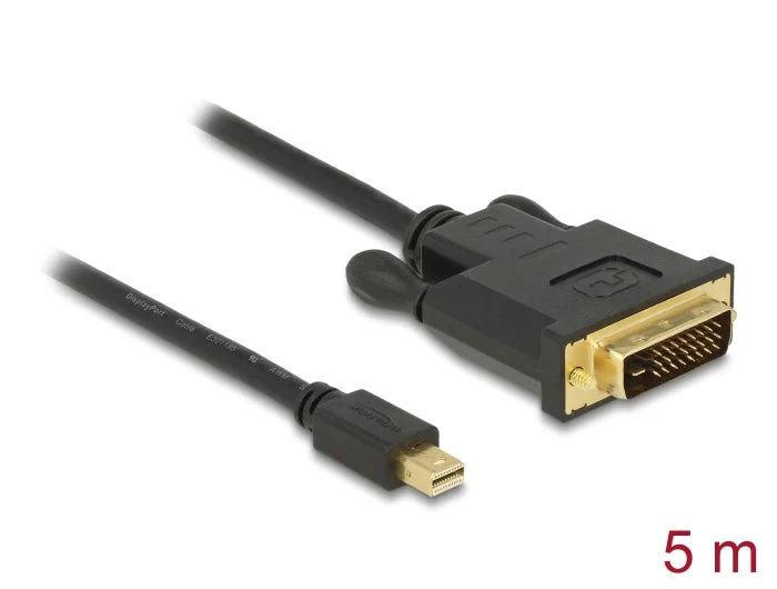 Delock 83991 Kabel Mini Displayport 1.1 Stecker > Dvi 24+1 Stecker 5 M