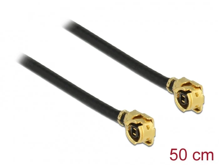 Delock 89611 Antenna Cable I-Pex Inc., Mhf I Plug To I-Pex Inc., Mhf I Plug