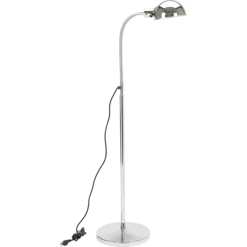 Drive Medical Goose Neck Exam Lamp 13408, Dome-Style Shade, Chrome
