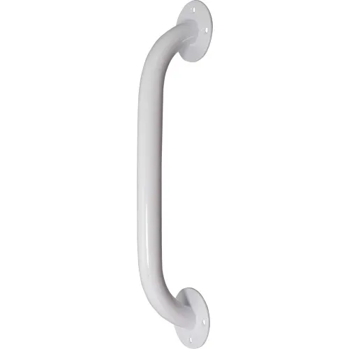Drive Medical Grab Bar RTL12012, Powder-Coated Steel, White