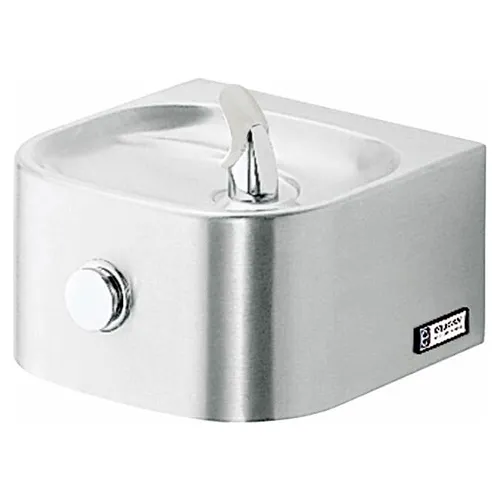 Elkay® Soft Sides Wall Mount Drinking Fountain, Stainless Steel