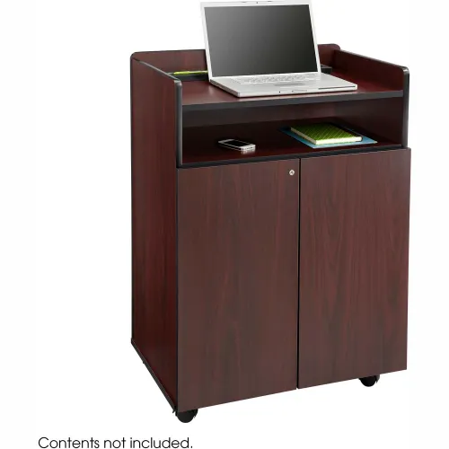 Executive Presentation Stand - Mahogany