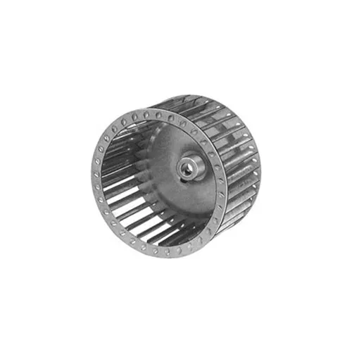 Fasco® Galvanized Steel Blower Wheel, Ccw Rotation, 6" Dia., 1/2" Bore, 3-1/4"W - Pkg Qty 3