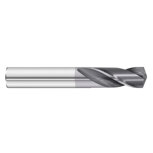 Fullerton Tool 13258 | #24 Solid Carbide FC7 Screw Machine Length Drill