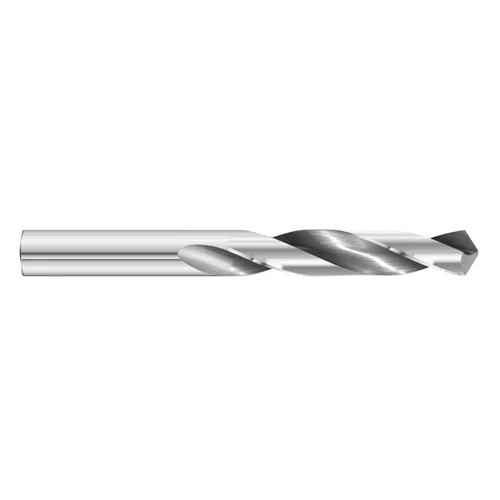Fullerton Tool 15245 | 0.126" Solid Carbide Uncoated Jobbers Length Drill