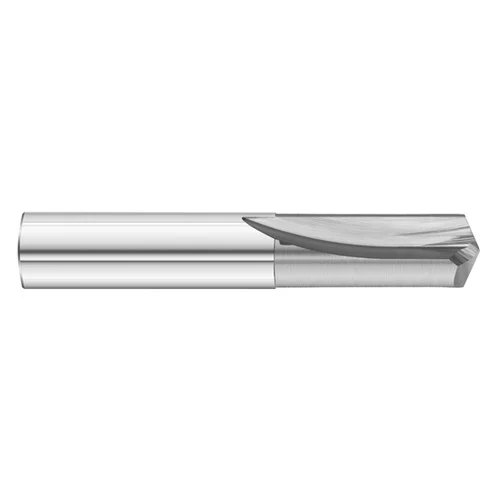 Fullerton Tool 17574 | 1/2" Solid Carbide Uncoated Jobbers Length Drill