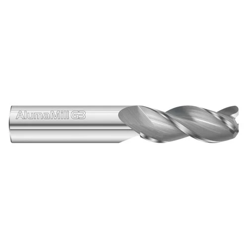 Fullerton Tool 27941 | 12.00mm Diameter x 12.00mm Shank x 30.00mm LOC x 84.00mm OAL 3 Flute Uncoated Solid Carbide Radius End Mill