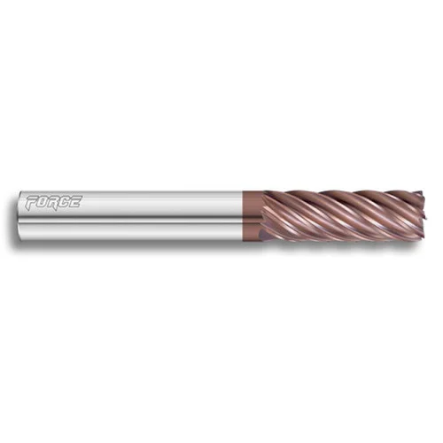 Fullerton Tool 36219 | 16.00mm Diameter x 16.00mm Shank x 48.00mm LOC x 125.00mm OAL 9 Flute FC20 Solid Carbide Radius End Mill