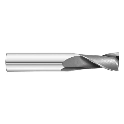 Fullerton Tool 92047 | 8.00mm Diameter x 8.00mm Shank x 22.00mm LOC x 64.00mm OAL 2 Flute Uncoated Solid Carbide Square End Mill