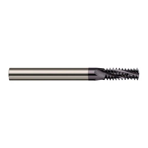Harvey Tool 836734-C6 | 10-24 Thread 0.1200" Cutting Diameter 3FL AlTiN Nano Coated Carbide Helical Flute Thread Mill