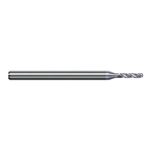 Harvey Tool BAF0760-C8 | 1.930mm Diameter x 3.000mm Shank x 50.000mm OAL 130 Degree Drill Point TiB2 Coated Solid Carbide Micro Drill Bit