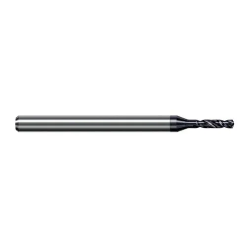 Harvey Tool CSG0700-C6 | 1.778mm Diameter x 3.000mm Shank x 50.000mm OAL 140 Degree Drill Point AlTiN Nano Coated Solid Carbide Micro Drill Bit