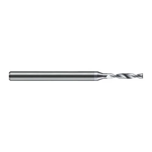 Harvey Tool FBD0781-C8 | 1.984mm Diameter x 3.000mm Shank x 50.000mm OAL 180 Degree Drill Point TiB2 Coated Solid Carbide Micro Drill Bit