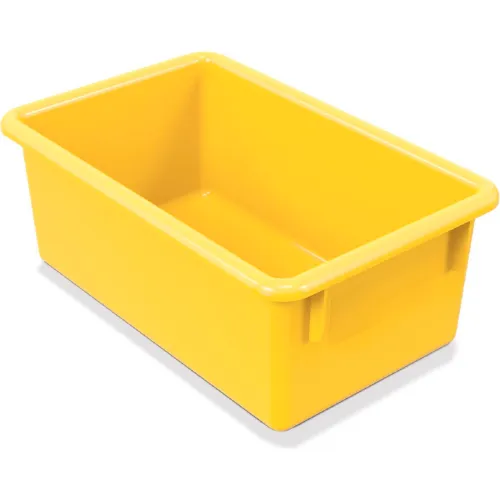 Jonti-Craft 8004 Cubbie Tray, 13-1/2"L x 8-5/8"W x 5-1/4"H, Yellow - Pkg Qty 5