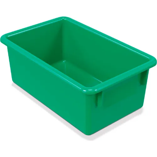 Jonti-Craft 8006 Cubbie Tray, 13-1/2"L x 8-5/8"W x 5-1/4"H, Green - Pkg Qty 5