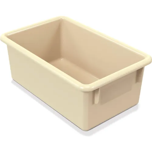 Jonti-Craft 8012 Cubbie Tray, 13-1/2"L x 8-5/8"W x 5-1/4"H, Almond - Pkg Qty 5