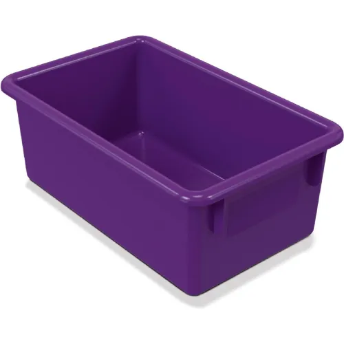 Jonti-Craft 8014 Cubbie Tray, 13-1/2"L x 8-5/8"W x 5-1/4"H, Purple - Pkg Qty 5