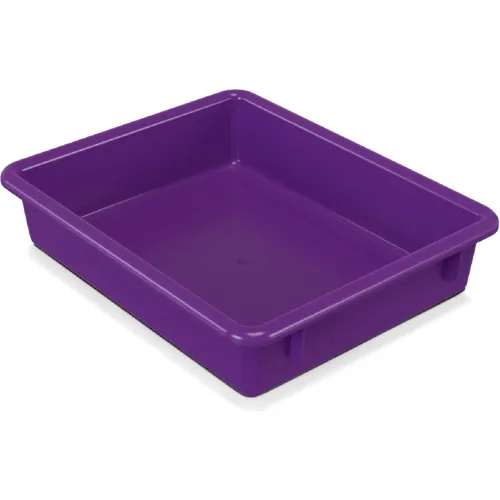 Jonti-Craft 8044 Paper-Tray,13-1/2"L x 11"W x 3"H, Purple - Pkg Qty 5