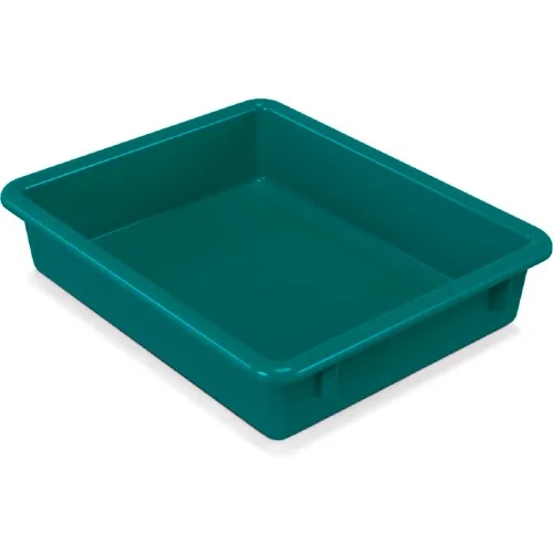 Jonti-Craft 8046 Paper-Tray,13-1/2"L x 11"W x 3"H, Teal - Pkg Qty 5