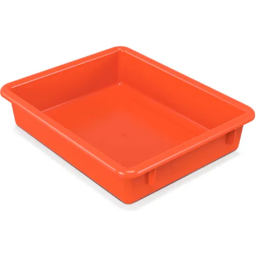 Jonti-Craft 8068 Paper-Tray,13-1/2"L x 11"W x 3"H, Orange - Pkg Qty 5
