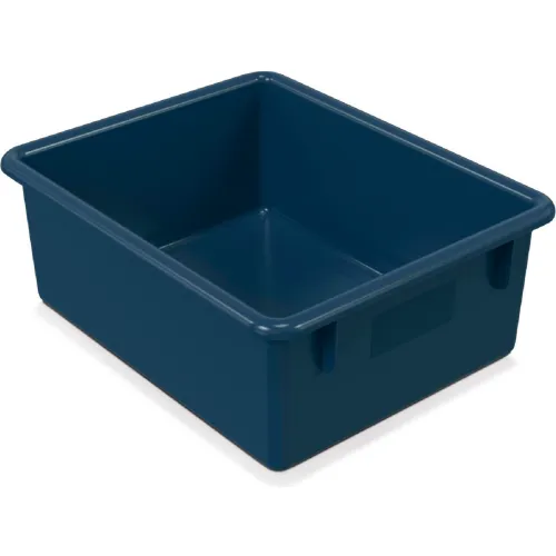 Jonti-Craft 8083 Tub,13-1/2"L x 11"W x 5-1/4"H, Navy - Pkg Qty 5