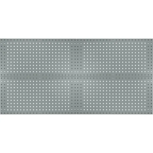 Kennedy® VTC 4 Panel Toolboard With Hook Set, 18"W x 0.5" x 36"H, Gray