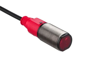 Leuze PRK328.3/2N: Polarized Retro-Reflective Photoelectric Sensor - 50122698