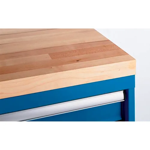 Lista® Butcher Block 24"W Shallow Depth Mobile Cabinet Top