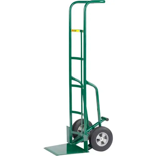 Little Giant® 60" Tall Hand Truck with Foot Kick TF-370-8S - 8" Solid Rubber