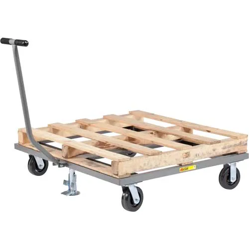 Little Giant® Pallet Dolly with T-Handle and Floor Lock PDT-4048-6PHFL - 40 x 48
