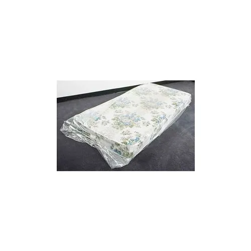 Mattress Bags, Fits King Size, 78"W x 9"D x 90"L, 3 Mil, Clear, 45/Roll