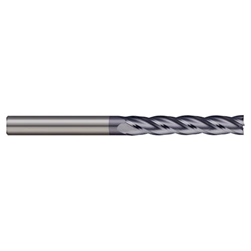 Micro 100 AELM-080-2X | 8mm Diameter x 8mm Shank x 40mm LOC x 100mm OAL 2 Flute AlTiN Coated Carbide Square End Mill